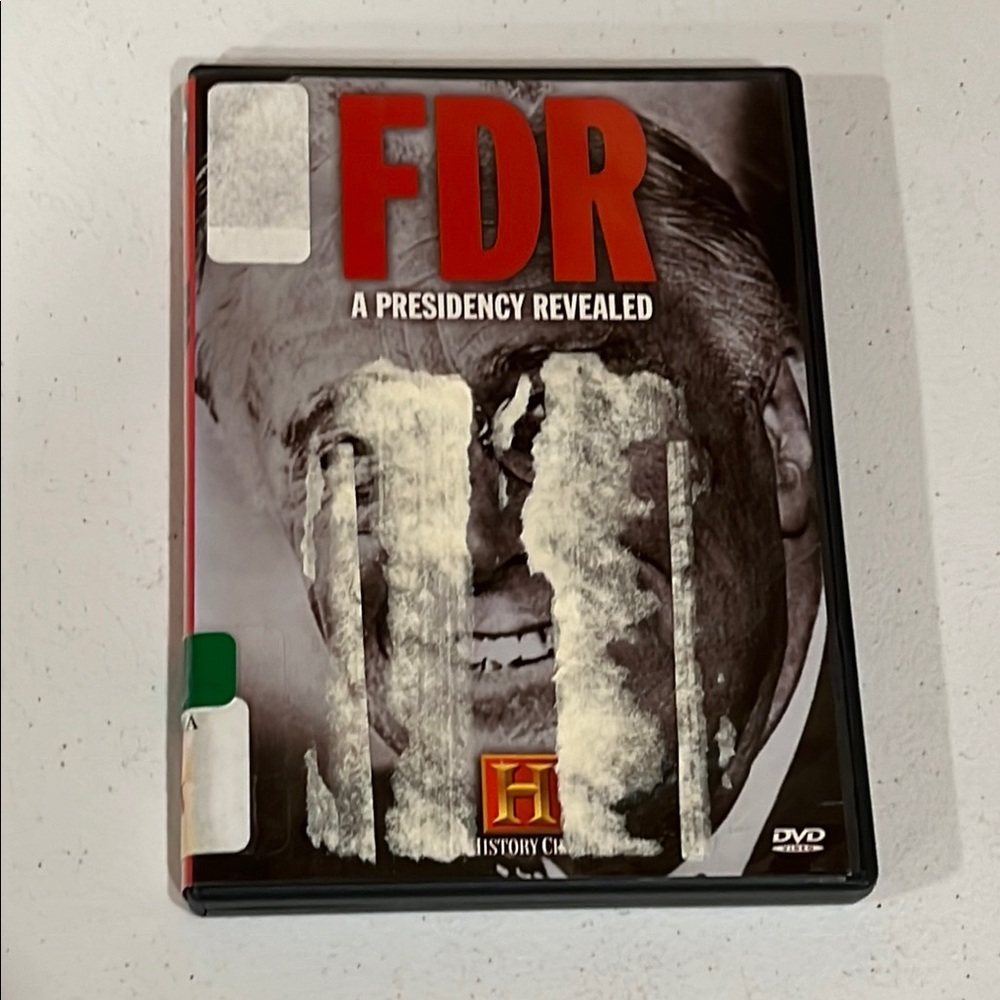FDR: A Presidency Revealed DVD - Black and Red
